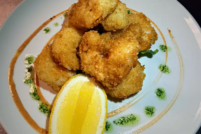 Crispy fried starter