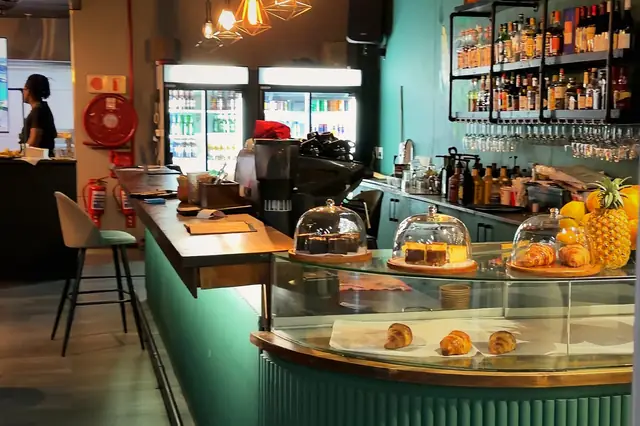 The counter